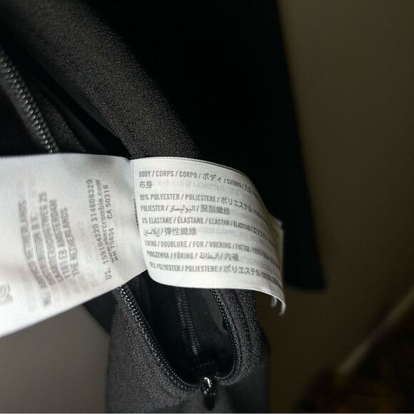 NEW Abercrombie & Fitch black strappy one shoulder mini dress women’s size XXS - Picture 11 of 11